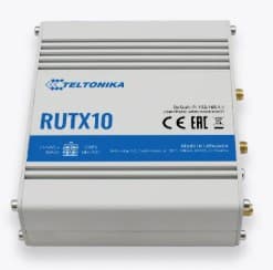 Teltonika RUTX10 trådlös router Gigabit Ethernet Dualband (2,4 GHz / 5 GHz) Vit Vit