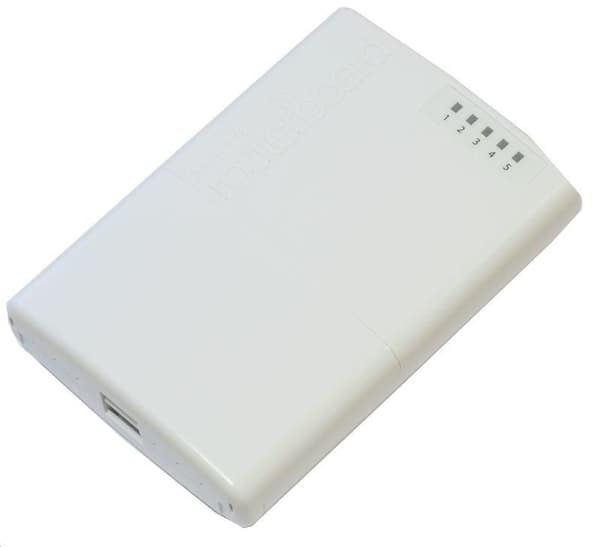 MikroTik PowerBox | Router | RB750P-PBr2, 5x RJ45 100Mbps, Utomhus, Vattentät
