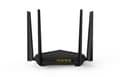 Miniatyrbillede 3 af 4: Tenda AC10 trådløs router Gigabit Ethernet Dual-band (2,4 GHz / 5 GHz) Sort