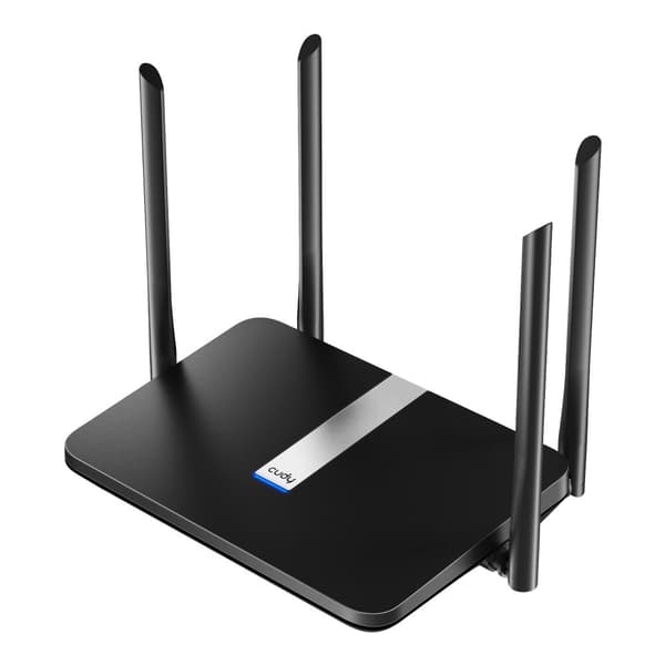 Cudy X6 trådløs router Gigabit Ethernet Dual-band (2,4 GHz / 5 GHz) Sort