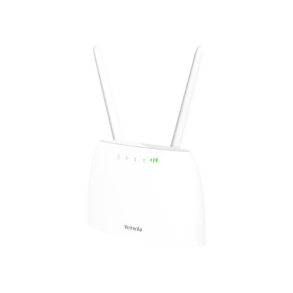 Tenda N300 trådløs router Fast Ethernet Single-band (2,4 GHz) 4G Hvid