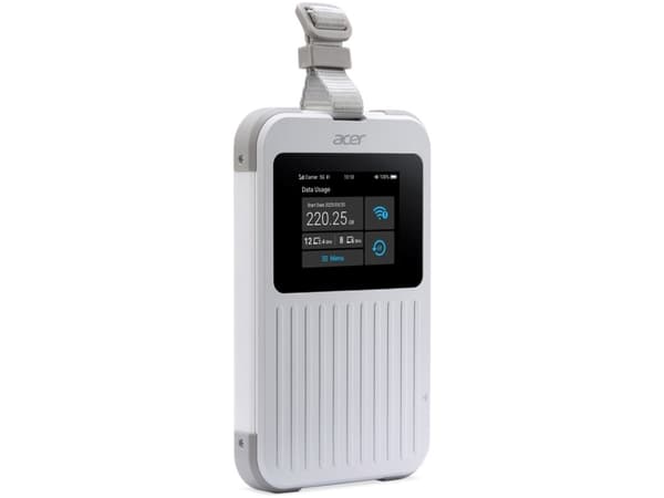 Acer - Mobilsone - 5G LTE - 3.27 Gbps - Wi-Fi 5, Wi-Fi 6, NFC - med 1 GB data