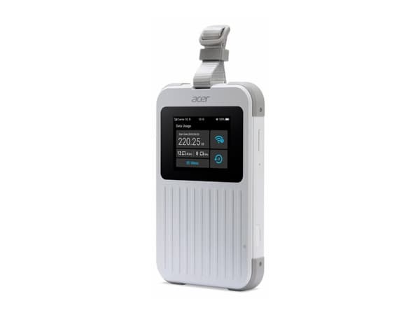 Acer - Mobilsone - 5G LTE - 3.27 Gbps - Wi-Fi 5, Wi-Fi 6, NFC - med 1 GB data