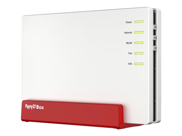 FRITZ!Box FRITZ! BOX 7583 VDSL router bezprzewodowy Gigabit Ethernet Dual-band (2.4 GHz/5 GHz) 4G Czerwony, Bialy Punainen, Valkoinen