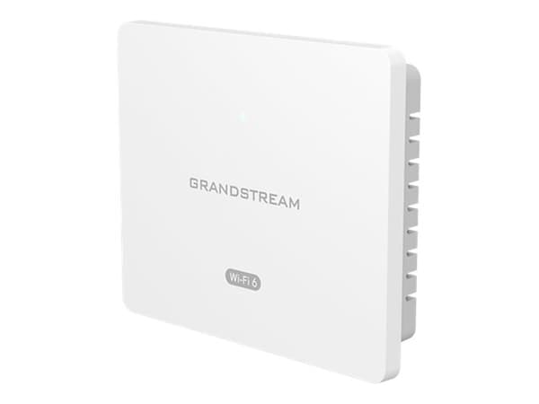 Grandstream GWN7604 - Trådløst tilgangspunkt - Wi-Fi 5, Wi-Fi 6 - 2.4 GHz, 5 GHz - skystyring - veggmonterbar Hvit