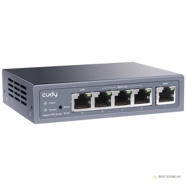 CUDY R700 LAN Gigabit Multi-WAN VPN-router