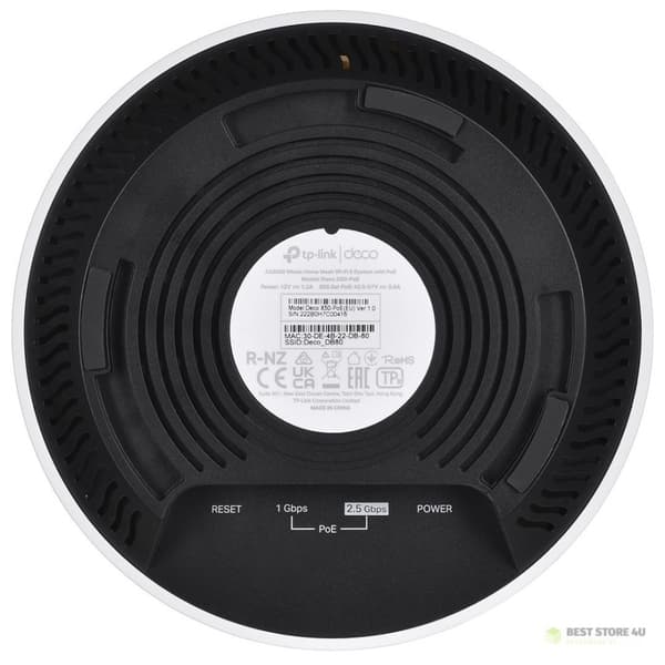 TP-LINK Deco X50-PoE (3-pakkaus) -verkkojärjestelmä PoE:lla