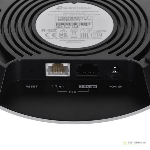 TP-LINK Deco X50-PoE (3-pakkaus) -verkkojärjestelmä PoE:lla