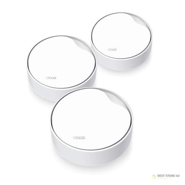 TP-LINK Deco X50-PoE (3-pakkaus) -verkkojärjestelmä PoE:lla Valkoinen