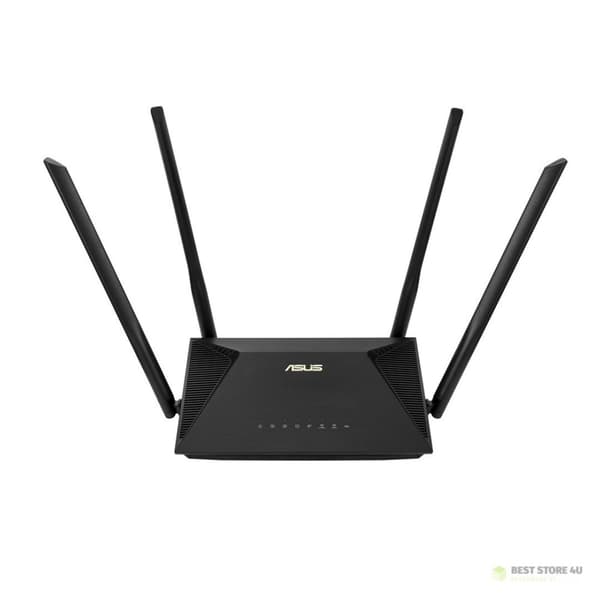 ASUS RT-AX53U Gigabit Ethernet-router WiFi 6/AX WRL 1800MBPS 1000M 4P/DUBBELBAND
