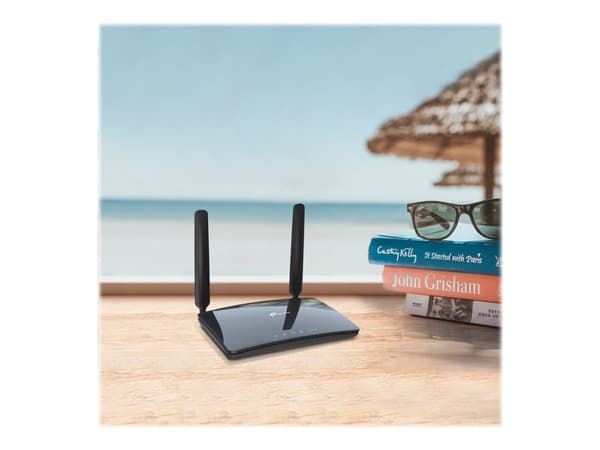 TP-Link Archer MR400 - V4 - trådløs ruter - WWAN 3-portssvitsj - Wi-Fi 5 - Dobbeltbånd
