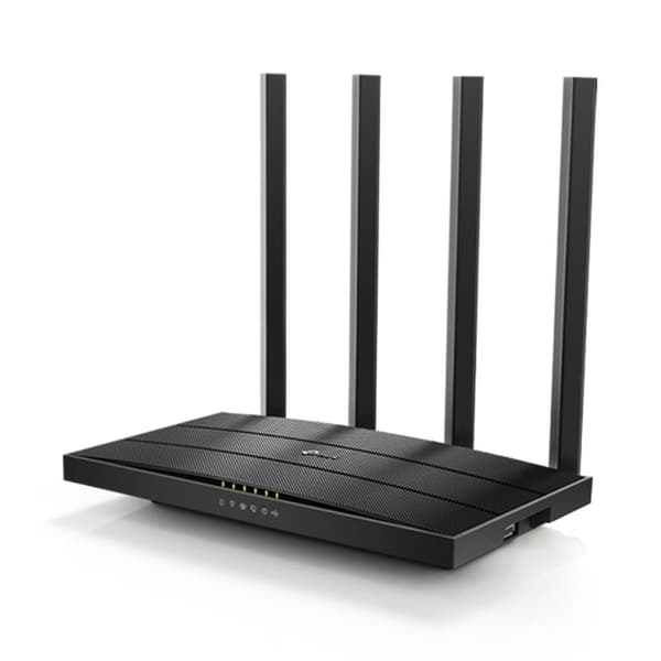 Router TP-Link Archer C6U Svart USB USB 2.0 RJ45 Ethernet LAN Wi-Fi 5 GHz Svart