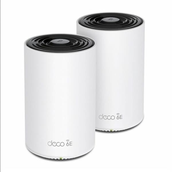 Reititin TP-Link DECO XE75(2-PACK) Valkoinen Wi-Fi RJ45 Ethernet LAN