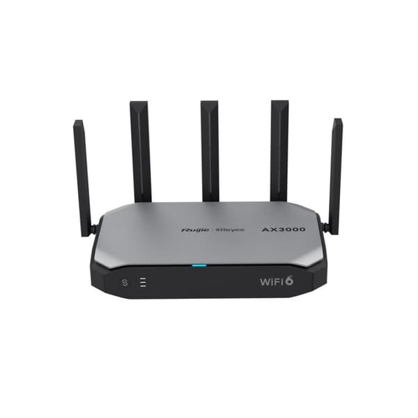 Ruijie Networks RG-EG105GW-X trådløs router Gigabit Ethernet Dual-band (2,4 GHz / 5 GHz) Sort, Grå