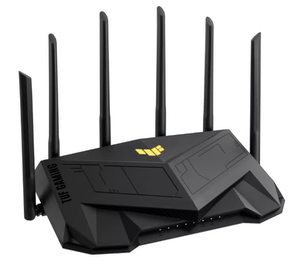 ASUS TUF Gaming AX6000 (TUF-AX6000) trådløs router Gigabit Ethernet Dual-band (2,4 GHz / 5 GHz) Sort