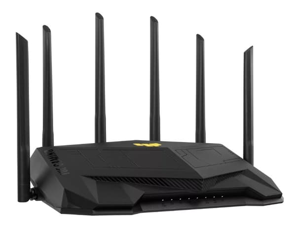 ASUS TUF Gaming AX6000 (TUF-AX6000) trådløs router Gigabit Ethernet Dual-band (2,4 GHz / 5 GHz) Sort