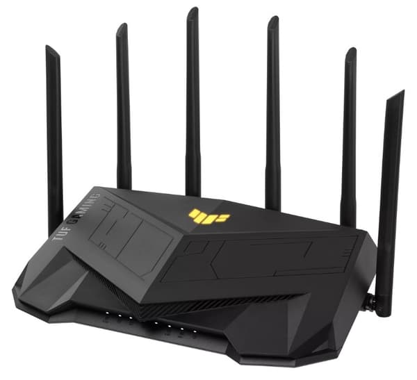 ASUS TUF Gaming AX6000 (TUF-AX6000) trådløs router Gigabit Ethernet Dual-band (2,4 GHz / 5 GHz) Sort