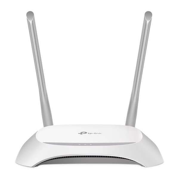 TP-Link TL-WR840N trådløs router Fast Ethernet Single-band (2,4 GHz) Grå, Hvid