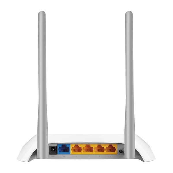 TP-Link TL-WR840N trådløs router Fast Ethernet Single-band (2,4 GHz) Grå, Hvid