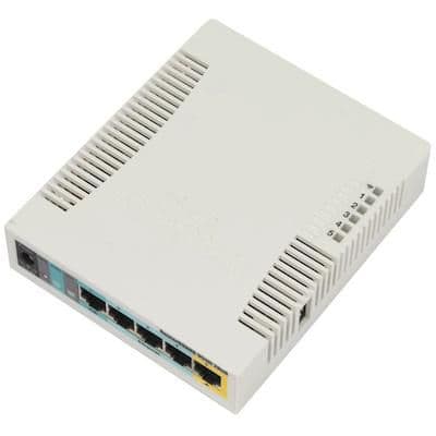 MikroTik RouterBOARD 951Ui-2HnD med, RB951UI-2HND