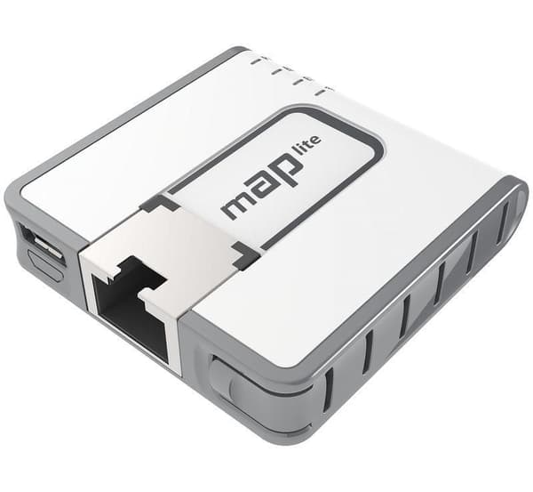 MikroTik mAP lite med 650 MHz CPU, 64 MB, RBMAPL-2ND