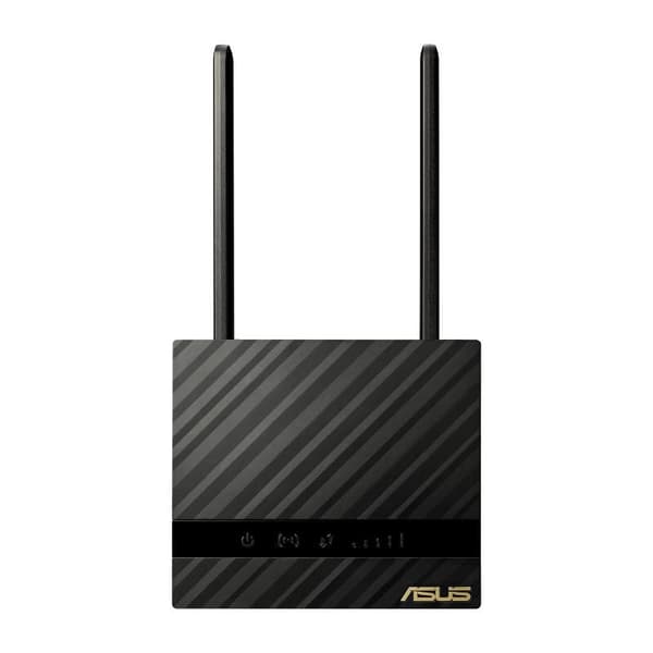 Asus 4G-N16 Gigabit Ethernet trådløs router, enkeltbånd (2,4 GHz), sort, 90IG07E0-MO3H00