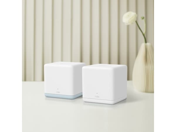 Mercusys HALO H32G (2-pack), Hvit, Innvendig lys, Mesh system, 260 m², Dobbelbånd (2.4 GHz / 5 GHz), Wi-Fi 5 (802.11ac)