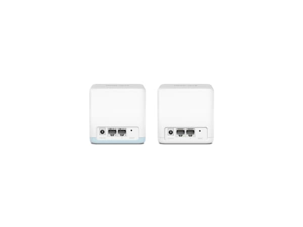 Mercusys HALO H32G (2-pack), Hvit, Innvendig lys, Mesh system, 260 m², Dobbelbånd (2.4 GHz / 5 GHz), Wi-Fi 5 (802.11ac)