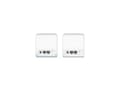 Miniatyrbilde 2 av 4: Mercusys HALO H32G (2-pack), Hvit, Innvendig lys, Mesh system, 260 m², Dobbelbånd (2.4 GHz / 5 GHz), Wi-Fi 5 (802.11ac)