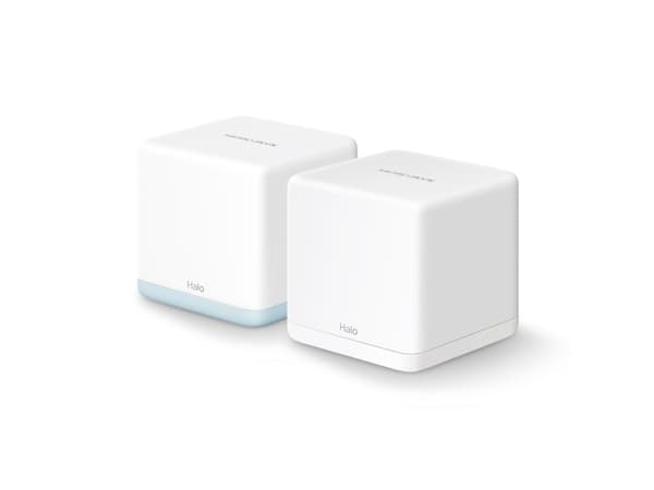 Mercusys HALO H32G (2-pack), Hvit, Innvendig lys, Mesh system, 260 m², Dobbelbånd (2.4 GHz / 5 GHz), Wi-Fi 5 (802.11ac) Hvit