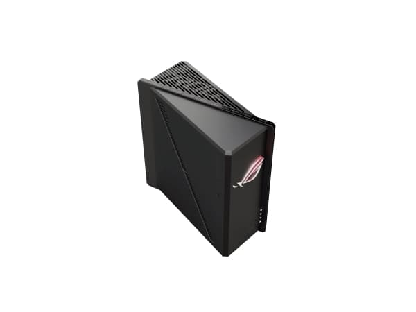 ASUS ROG Strix GS-BE18000, Wi-Fi 7 (802.11be), Triband (2,4 GHz/5 GHz/6 GHz), Nätverksansluten (Ethernet), Svart, Bordsrouter
