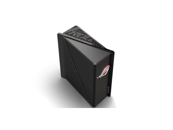ASUS ROG Strix GS-BE18000, Wi-Fi 7 (802.11be), Triband (2,4 GHz/5 GHz/6 GHz), Nätverksansluten (Ethernet), Svart, Bordsrouter