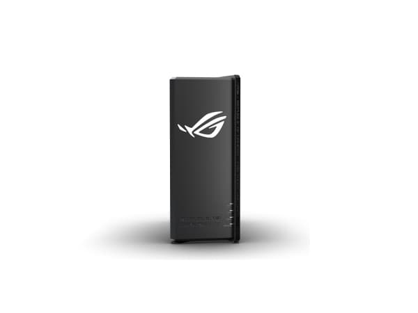 ASUS ROG Strix GS-BE18000, Wi-Fi 7 (802.11be), Triband (2,4 GHz/5 GHz/6 GHz), Nätverksansluten (Ethernet), Svart, Bordsrouter