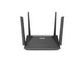 Miniatyrbild 1 av 5: ASUS RT-AX52 Pro AX3000, Wi-Fi 6 (802.11ax), Dual-band (2,4 GHz / 5 GHz), Ethernet LAN, Sort, Bordplade router