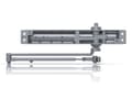 Miniatyrbilde 5 av 5: Ubiquiti UACC-DoorCloser, Universell, Overflatemontert dørlukker (vanlig arm), Innerdør/ytterdør, Grå, 180°, Aluminium
