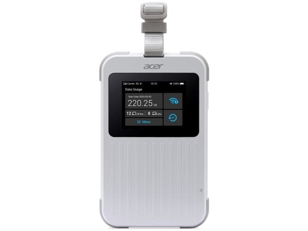 Acer Connect M6E with 20GB wireless router Dual-band (2.4GHz + 5GHz or 2.4GHz + 6GHz) 5G