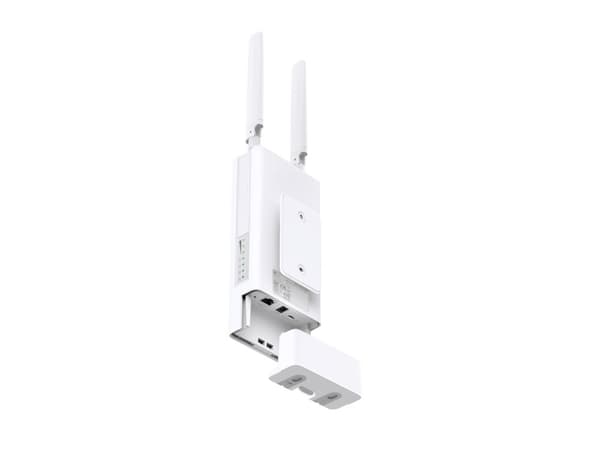 TP-Link TL-MR100-OUTDOOR, Wi-Fi 4 (802.11n), Singel-band (2,4 GHz), Nätverksansluten (Ethernet), 3G, 4G, Vit
