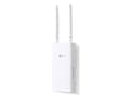 Miniatyrbilde 1 av 4: TP-Link TL-MR100-OUTDOOR, Wi-Fi 4 (802.11n), Singel-band (2,4 GHz), Nätverksansluten (Ethernet), 3G, 4G, Vit
