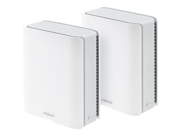 ASUS ZenWiFi BT8 - Wifi-system - (router) - upp till 3000 kvadratfot - mesh 2.5GbE, 5GbE, 10GbE flera band