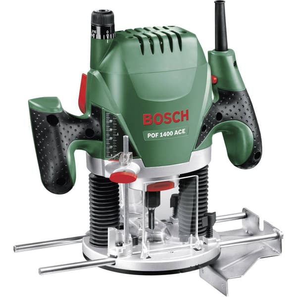Bosch Home and Garden Överfräs 060326C800 POF 1400 ACE inkl. väska 1400 W