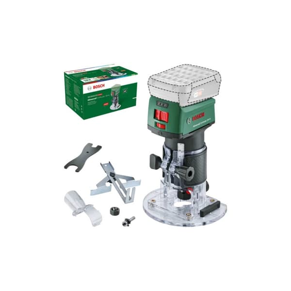 Bosch Home and Garden Överfräs AdvancedTrimRouter 18V-8 borstfri, inkl. Tillbehör, exkl. batteri/laddare, Utan laddare