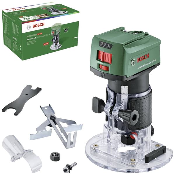Bosch Home and Garden Överfräs AdvancedTrimRouter 18V-8 borstfri, inkl. Tillbehör, exkl. batteri/laddare, Utan laddare