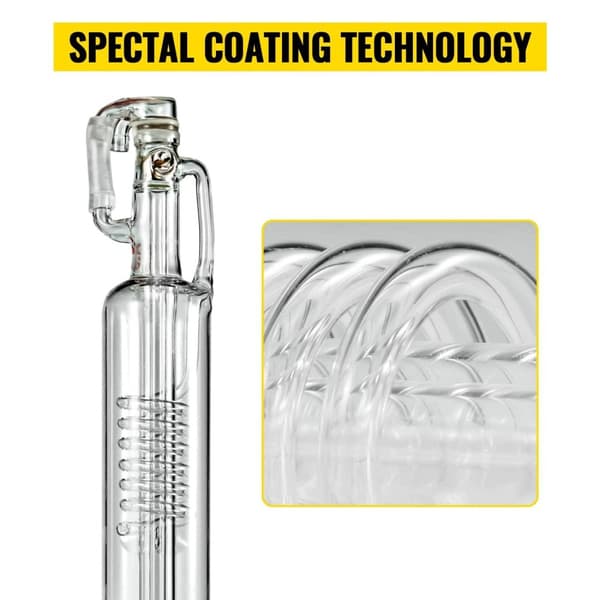 80W 1230mm CO2-laserrör, TEMOO-läge, speciell beläggningsteknik, lång livslängd, bred applikation