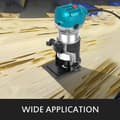 Miniatyrbild 2 av 5: 710W 10000-30000RPM elektrisk handtrimmer träfräs, mjukstart, ergonomisk design