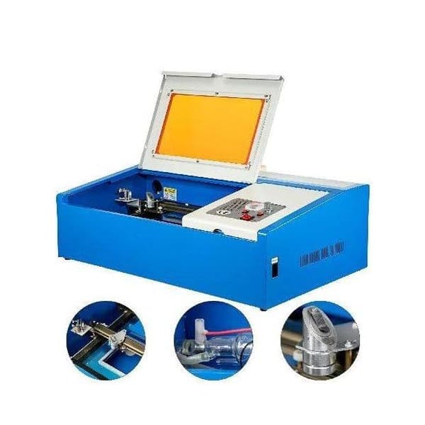 40W högprecisions CO2 lasergraveringsmaskin, bra kompatibilitet, USB-anslutning