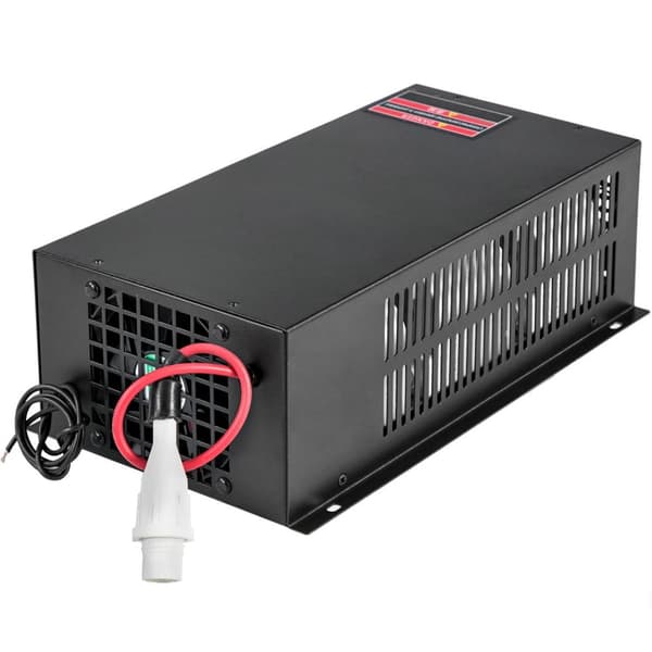 100W CO2-laserrör och laserströmförsörjningssats, TEMOO och snabbresponsläge, stark skärförmåga,enkel kontroll,med öppen kretsskydd,bra kompatibilitet
