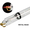 Miniatyrbild 3 av 8: 50W CO2-laserrör och laserströmförsörjningssats, TEMOO och snabbresponsläge, stark skärförmåga, enkel kontroll,med öppen kretsskydd,bra kompatibilitet