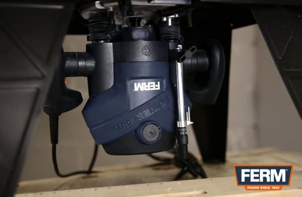 FERM PRM1015 Præcisionsfræser - Overfræser - 1300W – DIY