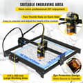 Miniatyrbild 5 av 9: 5,5W 41x40cm stationär lasergraveringsmaskin, utmärkt effekt, stabil struktur, hög kompatibilitet, enkel installation, bred applikation