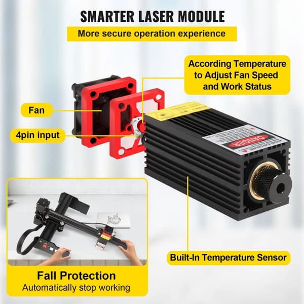 27x44cm 5,5W bärbar lasergraveringsmaskin med dubbla processorer, kraftfull prestanda, stark kompatibilitet, lätt att använda